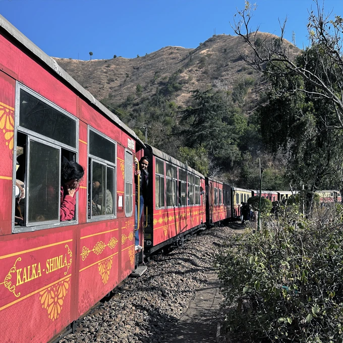 kalka shimla toy train