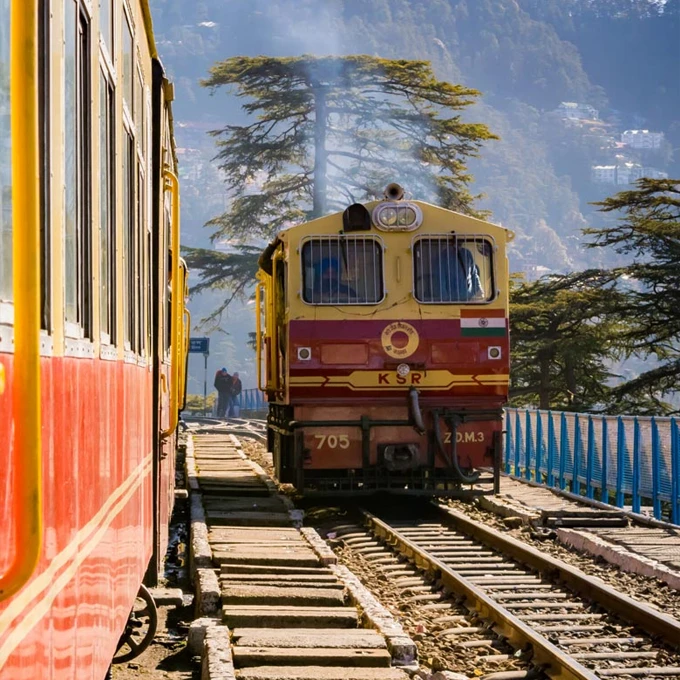 shimla kalka toy train